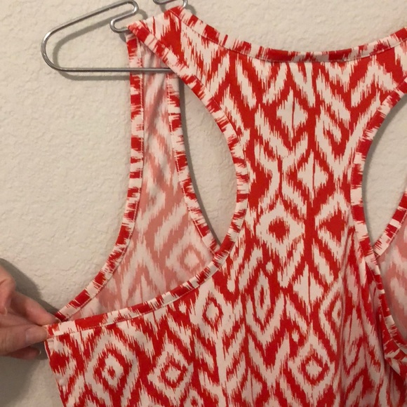 Orange and white racer back - Picture 4 of 4